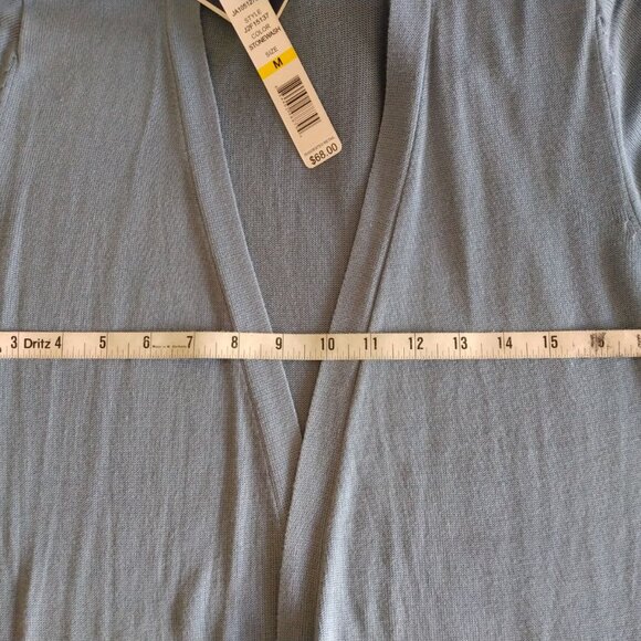 BNWT DUSTER LIGHTWEIGHT CARDIGAN SWEATER STONEWASHED BLUE MEDIUM - Picture 6 of 9